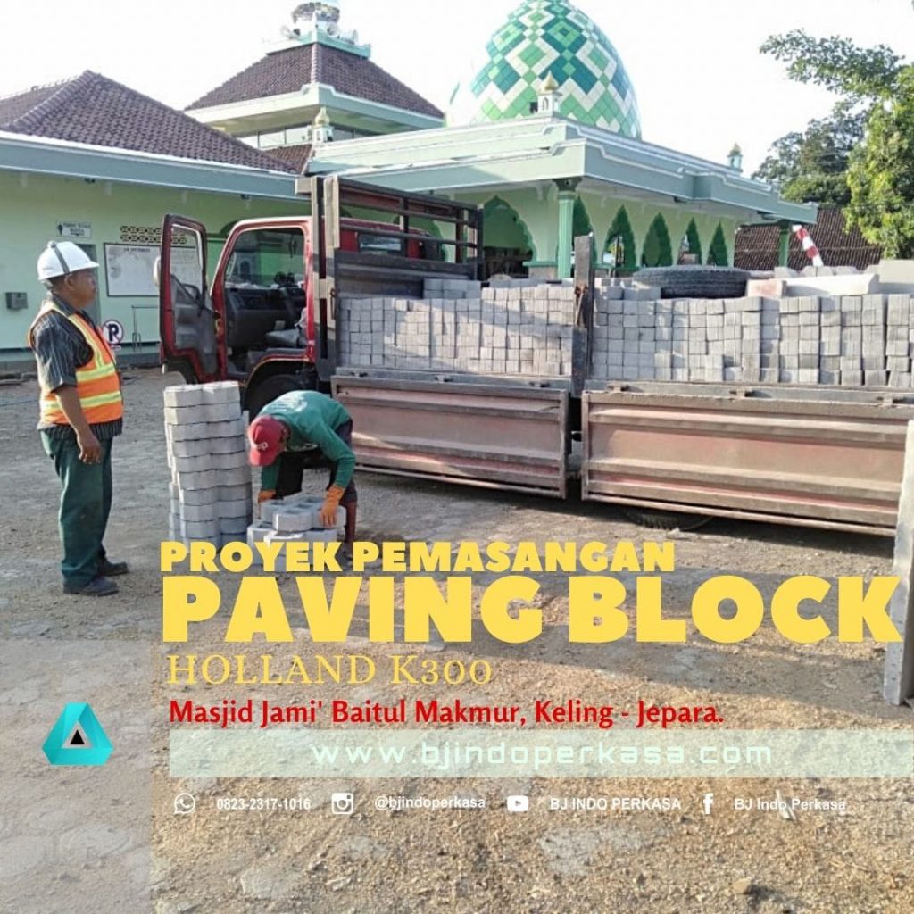 Jasa Pasang Paving Block Jepara Trotoar